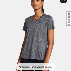 Women's UA Tech™ Twist V-Neck Short Sleeve - under armour size small